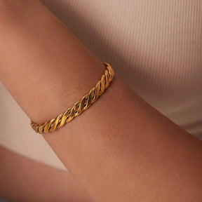 Pulsera de Cadena de Oro 18k